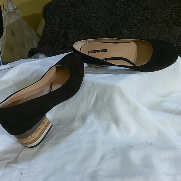 Faryl robin ladies faux suede slip on - Picture 4 of 7